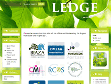 Tablet Screenshot of ledge.sparsholt.ac.uk